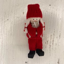 Nissepige - der sidder ned