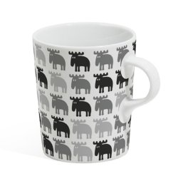 Keramikkrus med elge fra MOZ Sweden