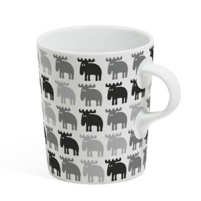 Keramikkrus med elge fra MOZ Sweden