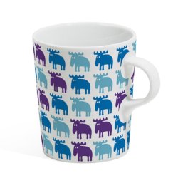 Keramikkrus med elge fra MOZ Sweden