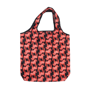 Praktisk indkbsnet sort m/rde dalaheste