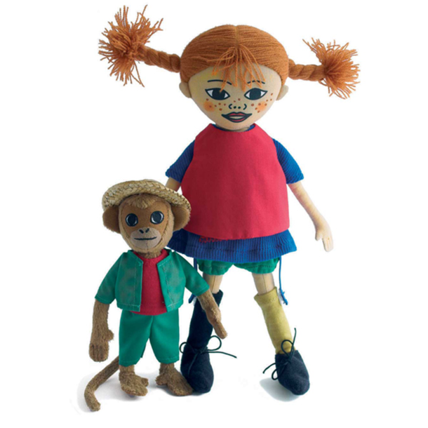 Pippi og Hr. Nilsson-dukker