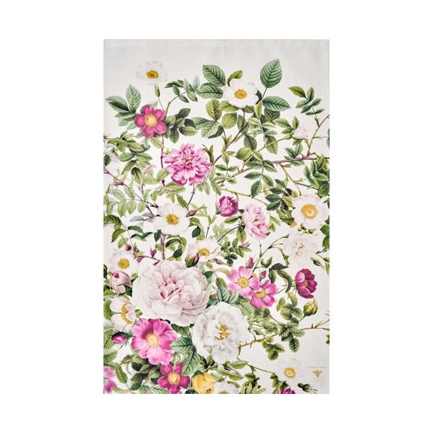 Viskestykke med Rose flower garden