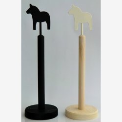 Kkkenrulleholder med elg eller dalahst