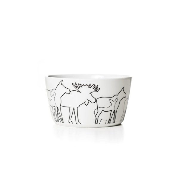 Skl fra AnnaViktoria med motiv af elge