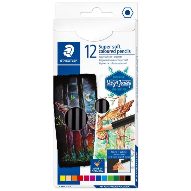 12 farveblyanter &#150; Staedtler