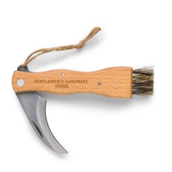 Svampekniv med brste