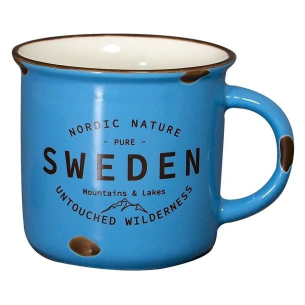 Keramik krus i blt  Sweden