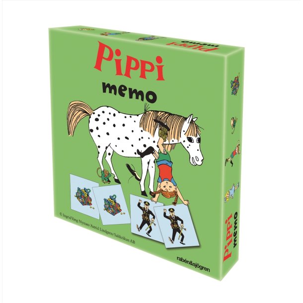 Pippi memo spil