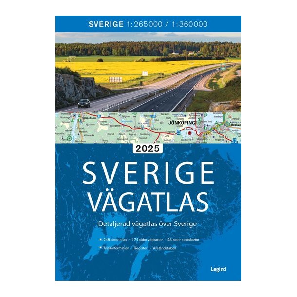 Sverige Vgatlas 2025  Legind
